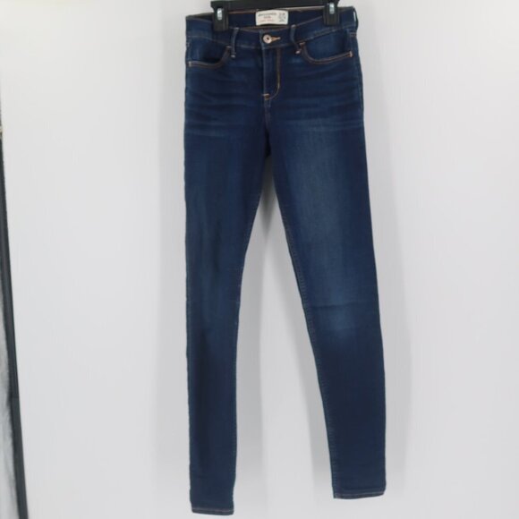 Abercrombie Kids Super Skinny Jeans Size Slim 15/16 - Picture 1 of 7